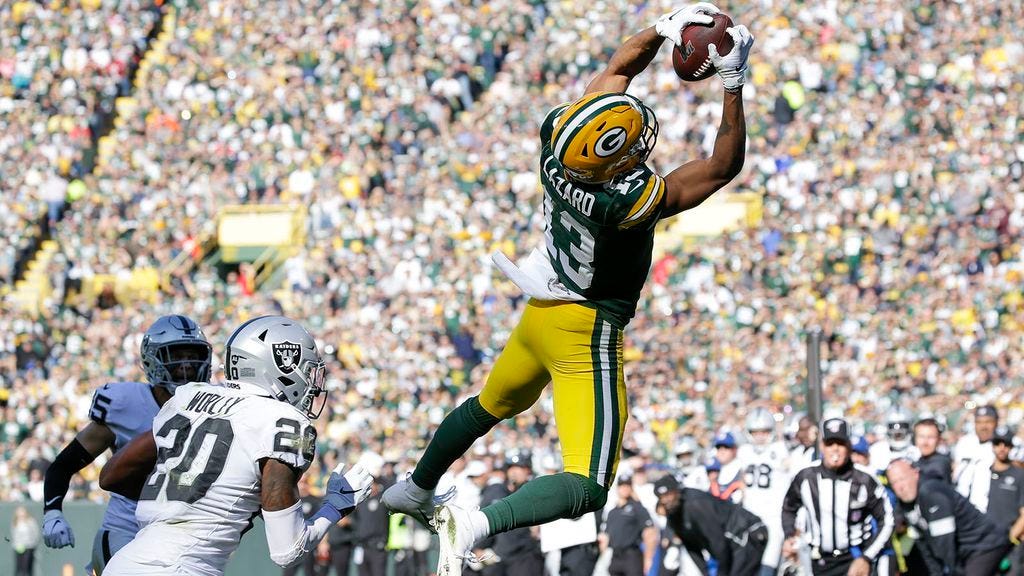 Green Bay Packers on Instagram: “Quadzilla breaks loose for a career-long  36-yard run! 