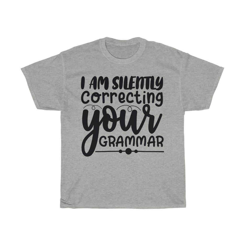 Im Silently Correcting Your Grammar - T-shirt Donna Divertente Novità - Foto 8