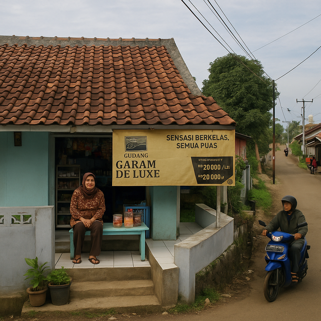 “She gave me fried bananas before I even asked. In Jasinga, kindness is served without a price tag.”