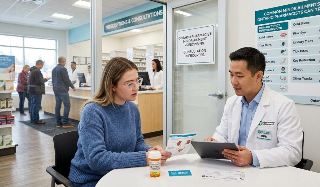 Can a Pharmacist Prescribe for a UTI in Ontario?