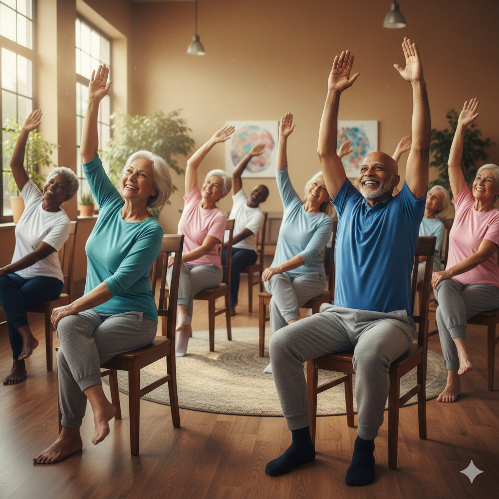 Chair Yoga for Seniors: Your Blueprint for Lasting Wellness & Joy
