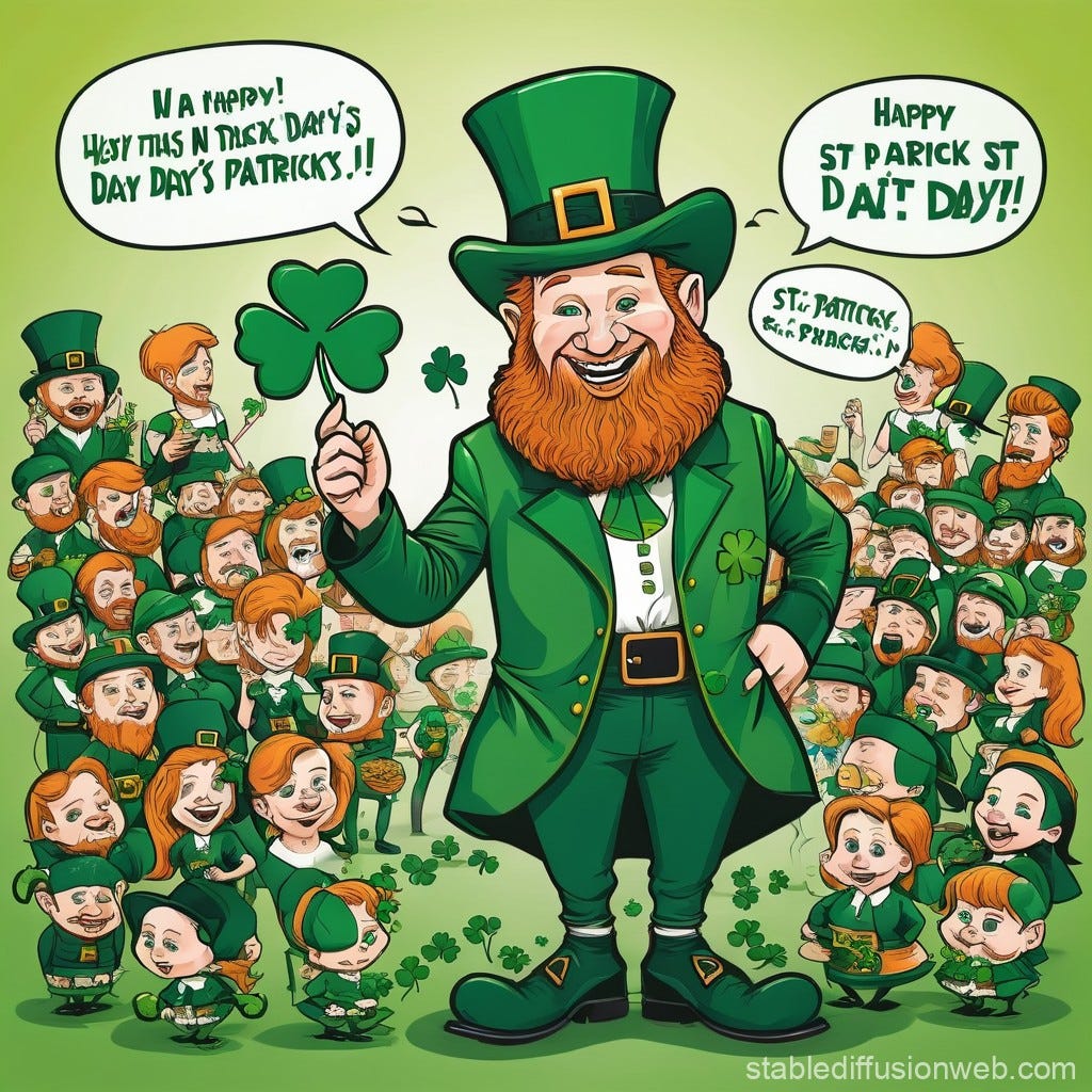 St. Patrick’s Day Cartoon | Stable Diffusion Online