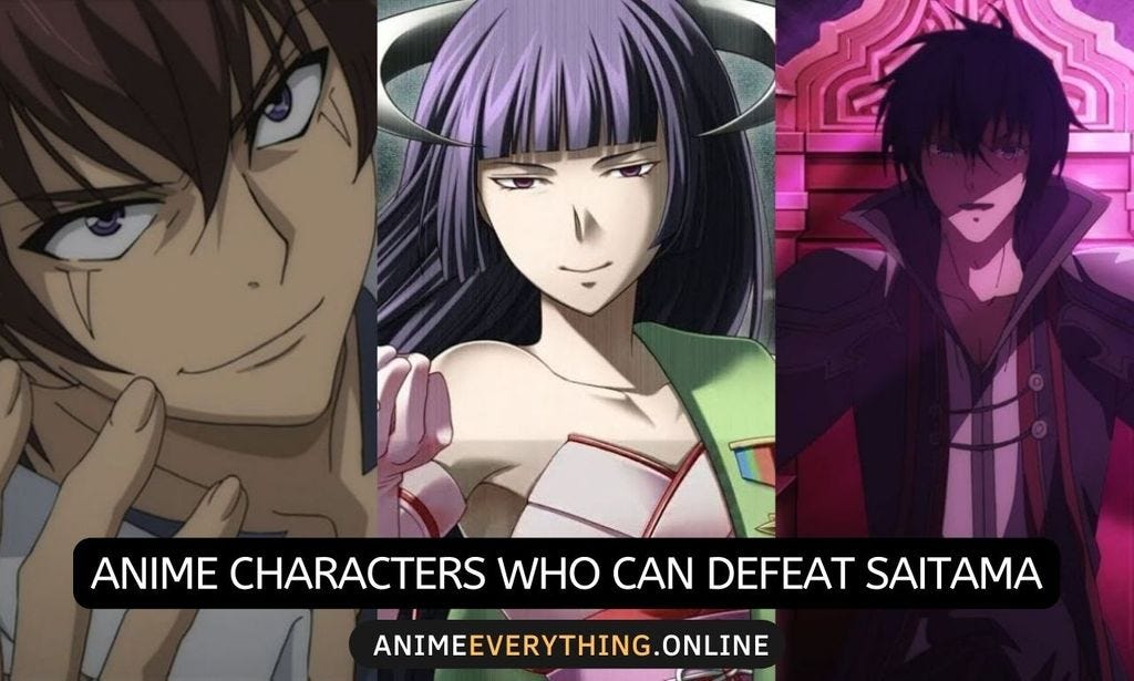 17+ Anime Characters Who Can Defeat Saitama (With Facts) | by Anime Everyday | Medium