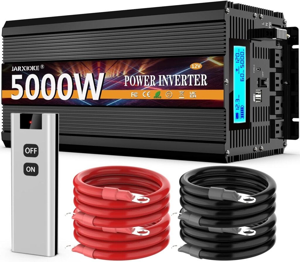 5000 x 12: Unlock Incredible Power with a 5000W Inverter for All Your
