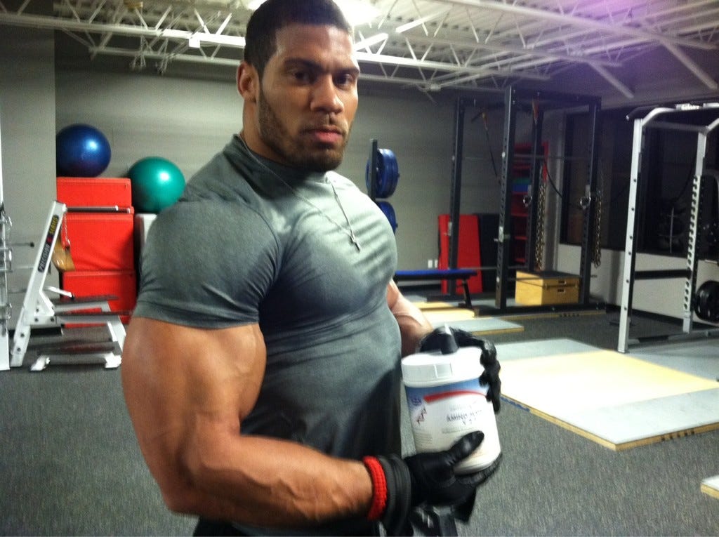 LaRon Landry's arms are extremely big - Sports Illustrated