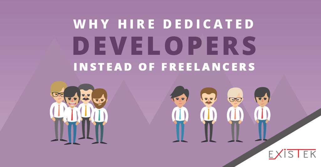 Why Should You Hire the Dedicated Developers Instead of Freelancers ...