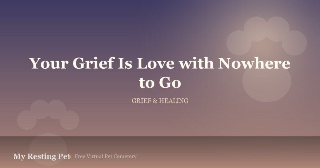 What Is Disenfranchised Grief? Why Pet Loss Is a Textbook Example