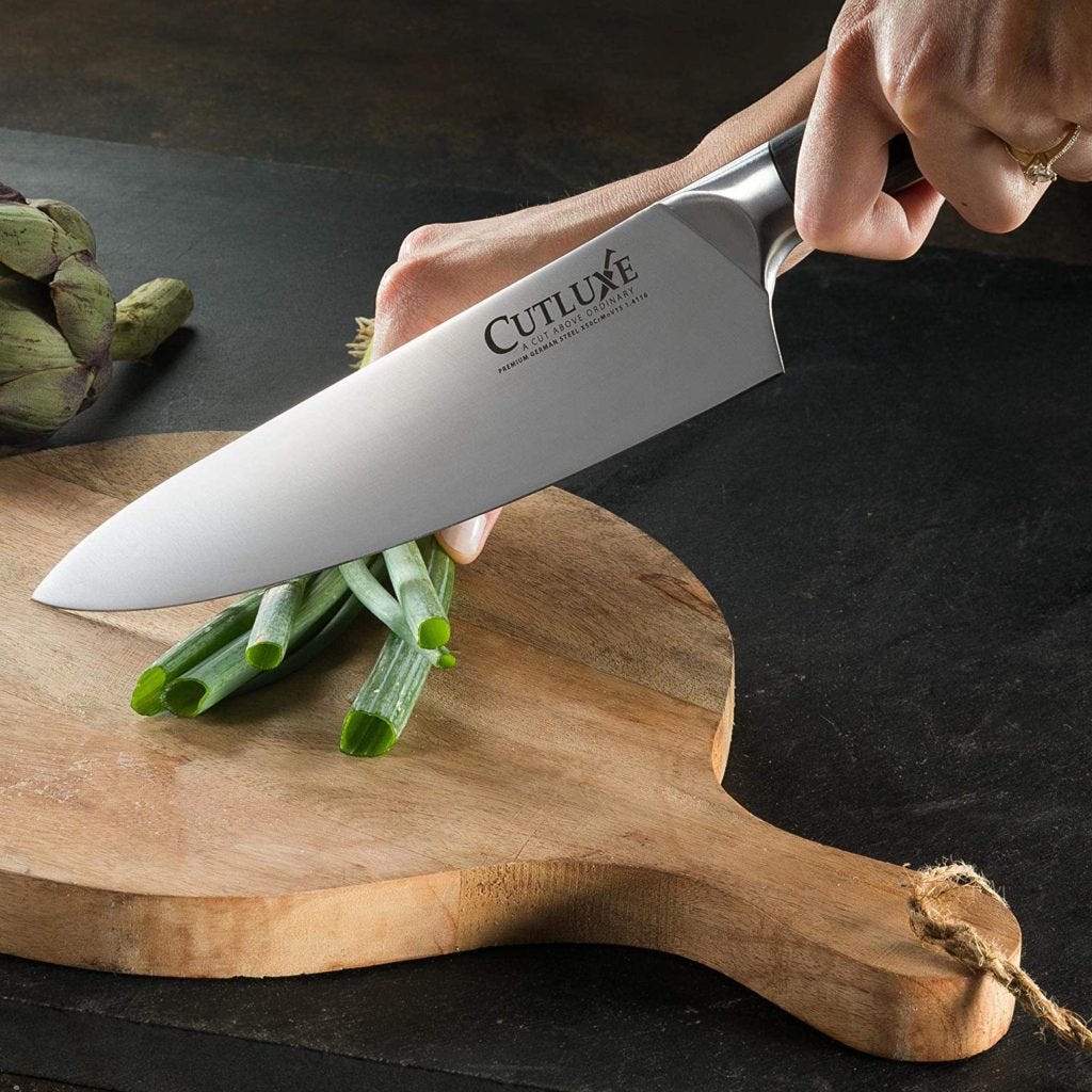  MAD SHARK Chef Knife, Professional 8 Inch Ultra Sharp