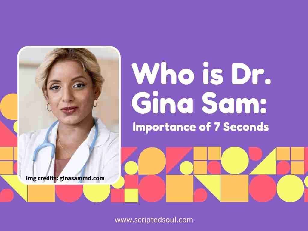 What is Dr. Gina Sam's 7-Second Morning Ritual?