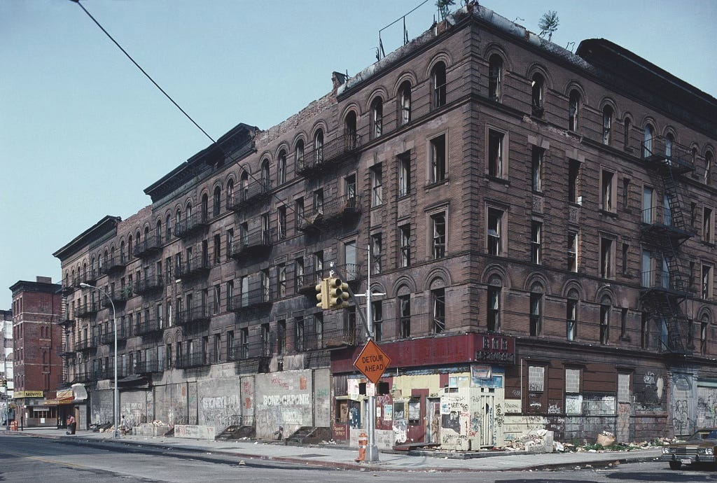 Ruins in Harlem, 1970s by seeoldnyc (Makayla White)