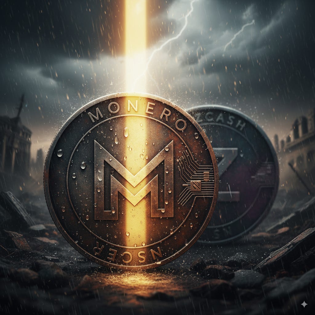 Quantum Algorithms and cryptocurrencies: the (Imperfect) resistance of Monero and Zcash
