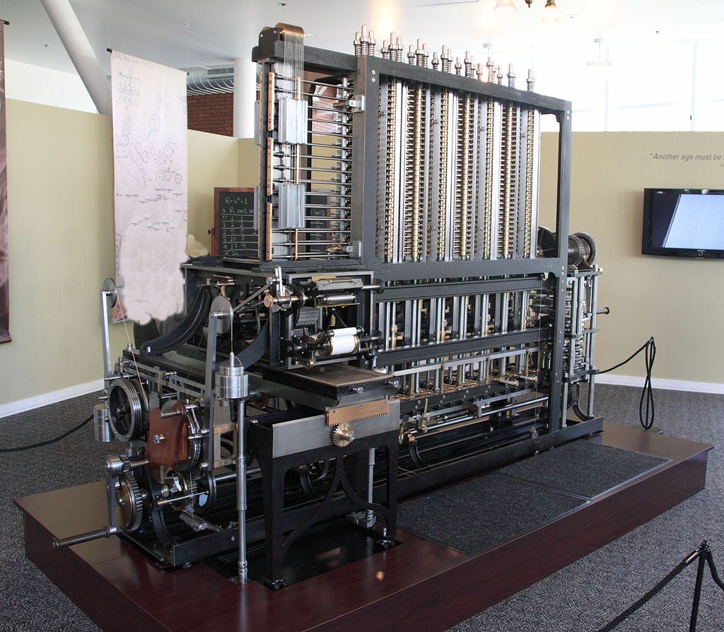Charles Babbage’s Difference Engine and Analytical Engine by Sajan