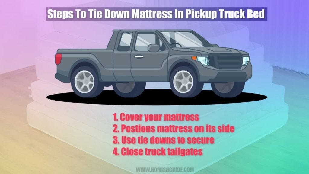 How to Tie Down Mattress In Truck Bed by Homishguide Medium