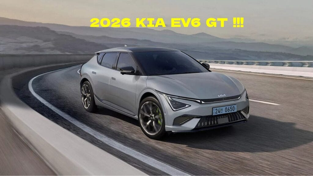 2026 Kia EV6 GT Gets More Power And New Gearbox
