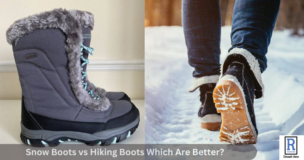 SNOW BOOTS VS HIKING BOOTS. SNOW BOOTS VS HIKING BOOTS WHICH ARE… by