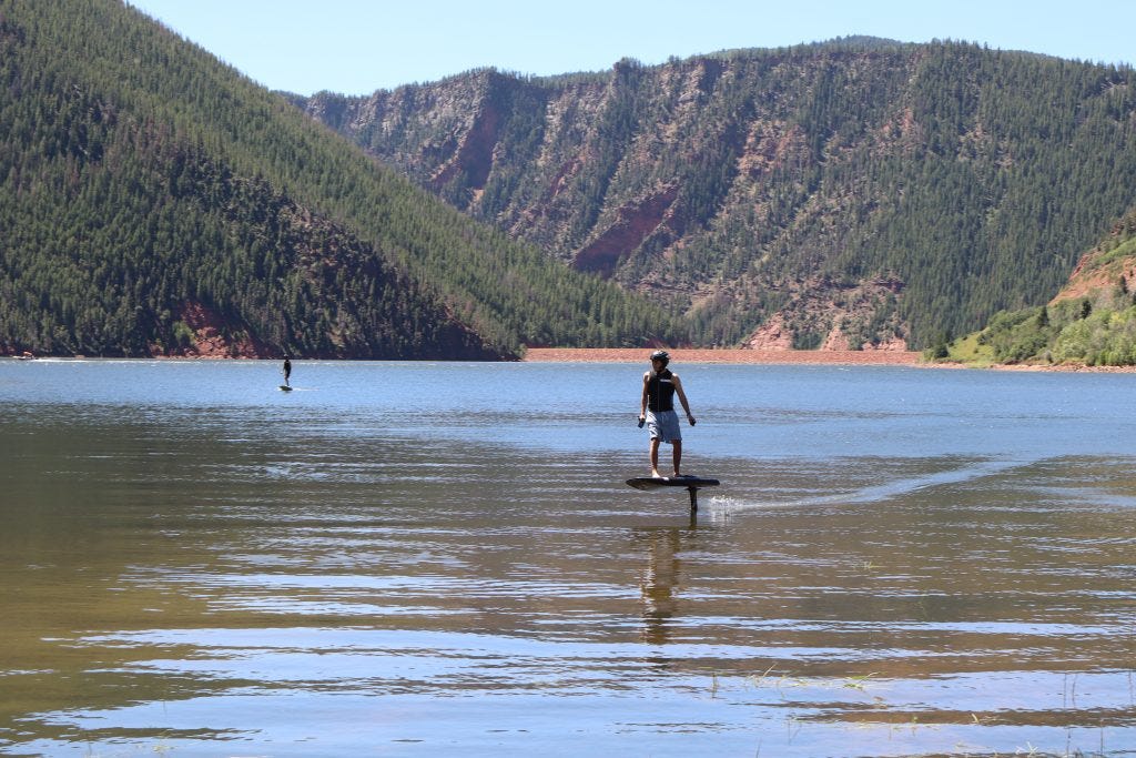 How e-foiling sparked my interest in business