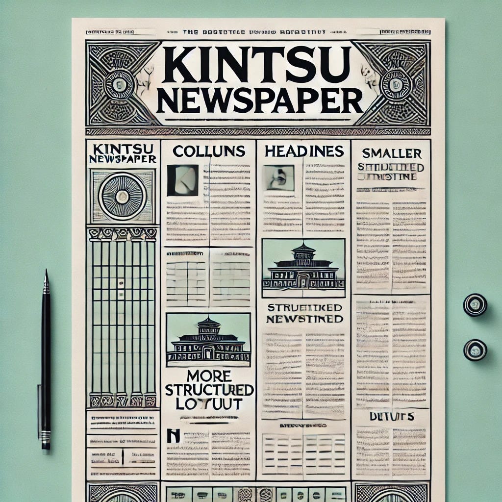 Kintsu Newspaper #3 (Chinese). (02.09–09.09) | by International Kintsu ...