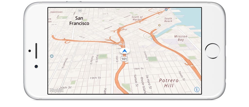 Tilt the world with the iOS SDK | by Mapbox | maps for developers