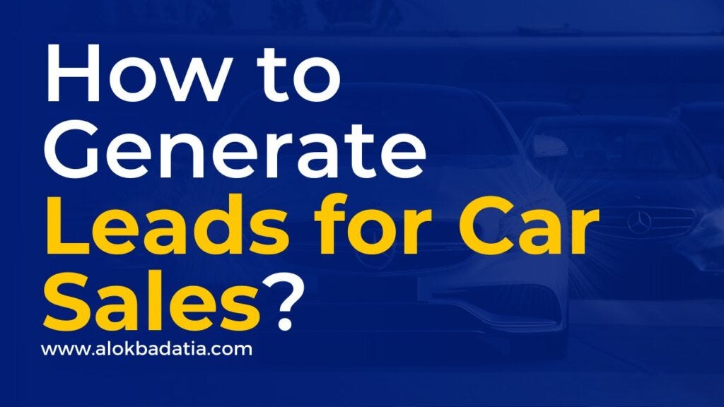 How to Find Car Sales Leads Proven Strategies for Success by