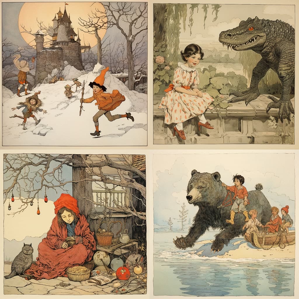 🎨 Discover the spirit of Randolph Caldecott’s lively illustrations with ...