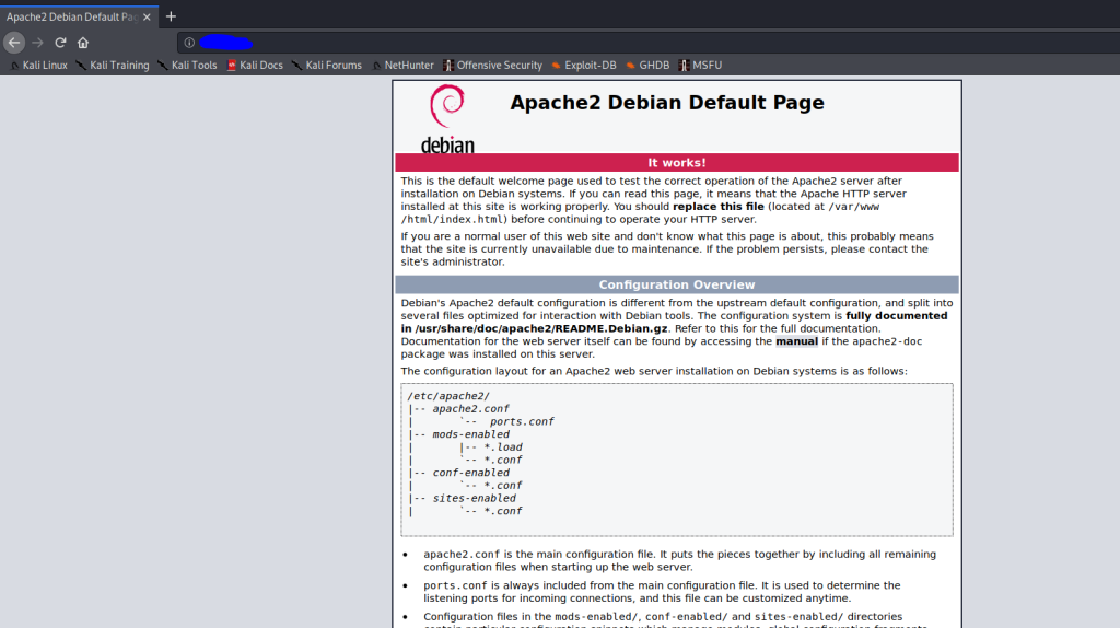 How to start a web server in Kali linux (apache2/python) | by narayan_snr |  Medium
