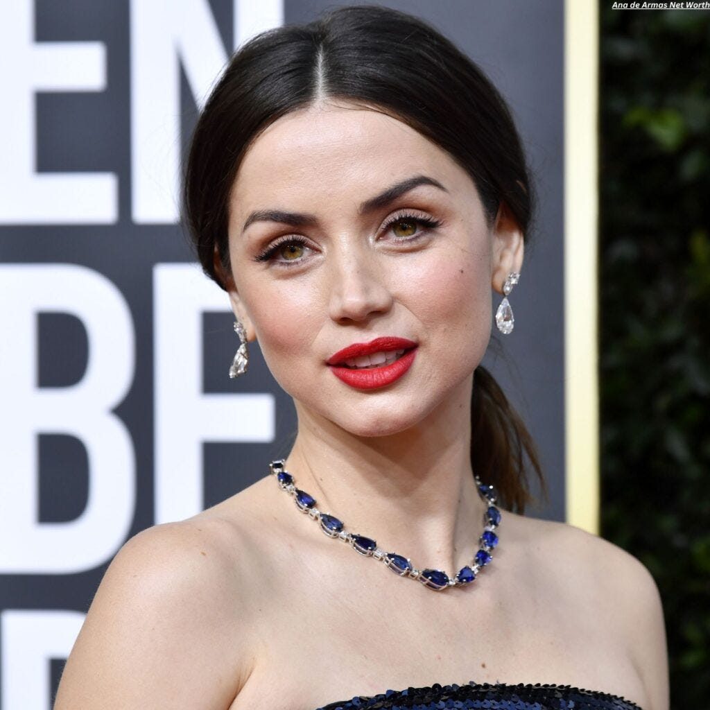 “Ana de Armas Net Worth Hollywood’s BestKept Financial Secret