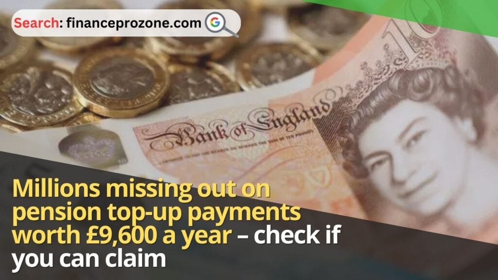 Could You Be Missing Out On A Dwp Pension Top Up - pzikm9a
