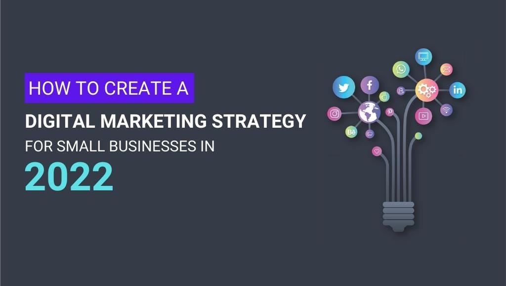 How To Create Digital Marketing Strategy For Small Businesses In 2022 ...