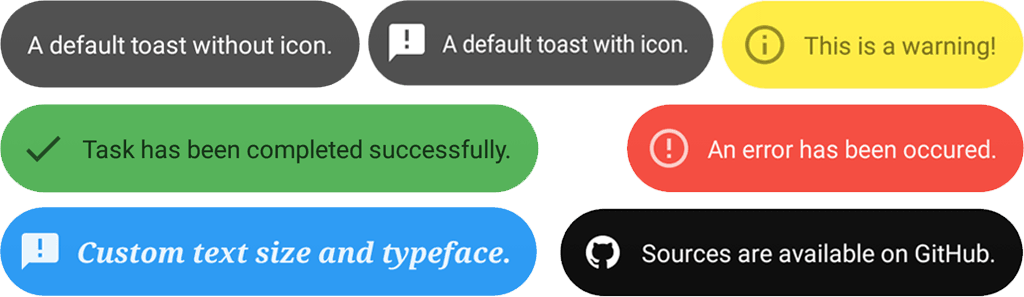 Playing with Android Toast and Snackbar | by Shashank Mohabia | Medium