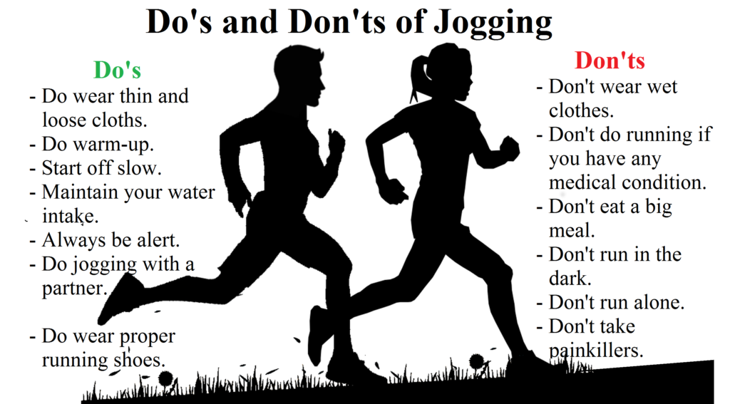 Do's and Don'ts of Jogging ( Running ) | by Get Do's And Don'ts | Medium