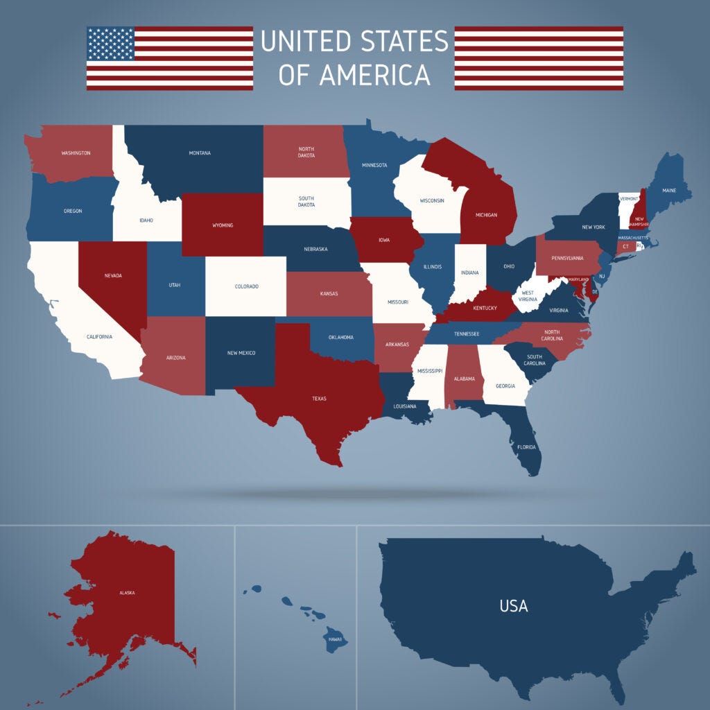 A Guide to the 50 States of USA - Pankajshrmaseo - Medium