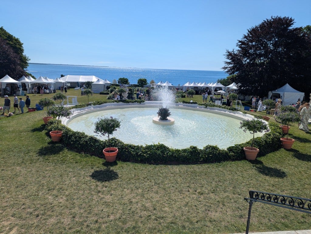 Rosecliff’s Beautiful Backyard