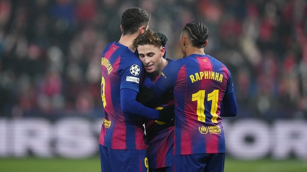 Link ItuGOL⚽Man of the Match Slavia Praha vs Barcelona : Fermin Lopez