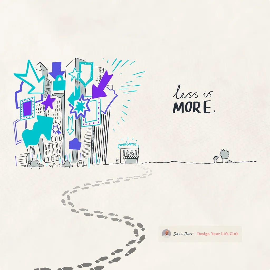 Why Doing Less is the Key to Accomplishing More | Design Your Life Club