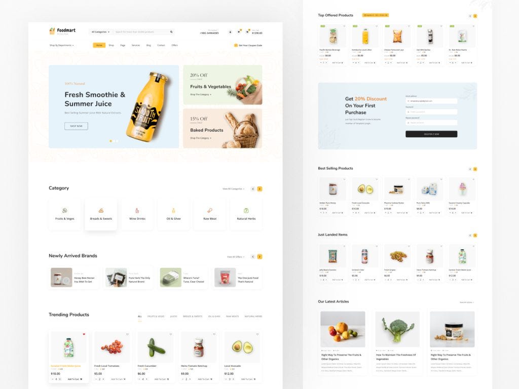 70+ Free HTML CSS Website Templates | by Design Junkie | Medium