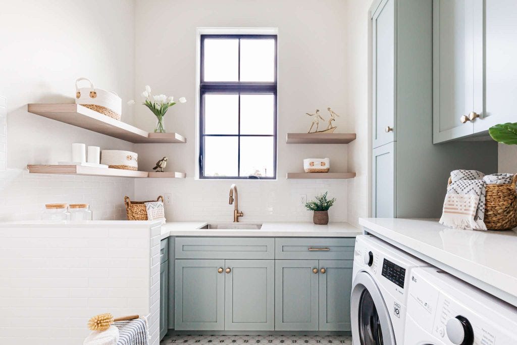 Small Laundry Room Ideas: Utilizing Vertical Space for Extra Storage | by  Jojo Leileier | Medium