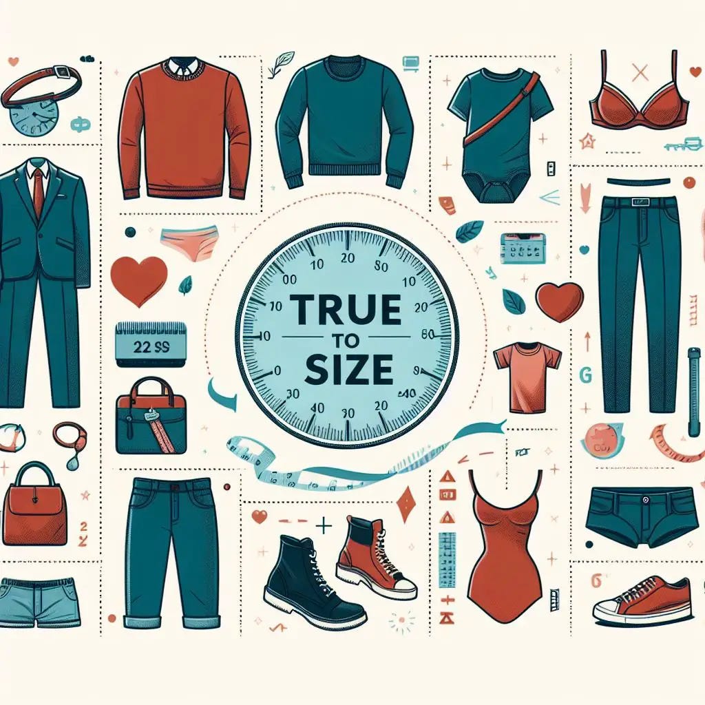 True To Size Meaning, (Hack)Why Does It Matter When Shopping (2024) — SewingMachineZig by