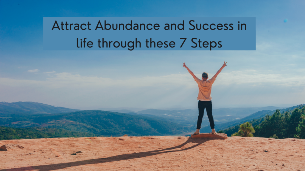 steps to success in life