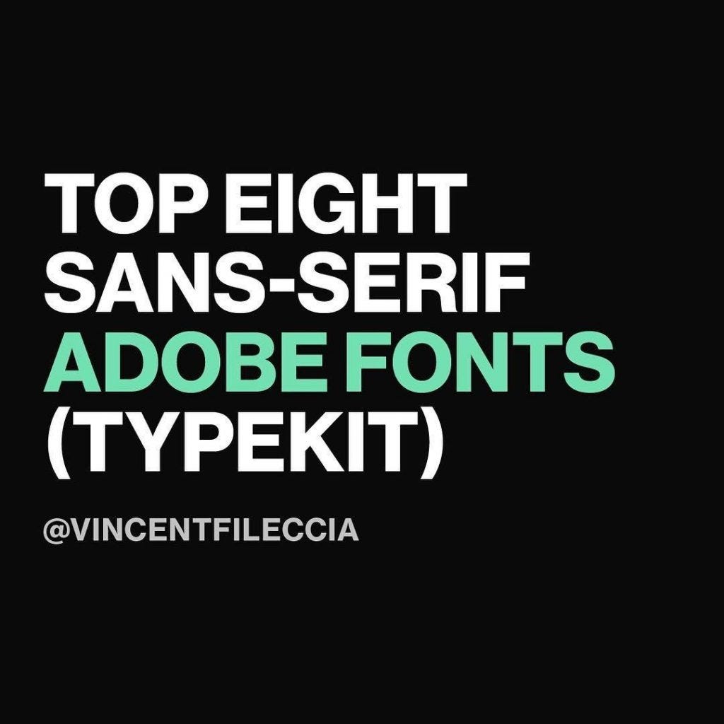 San Serif Examples San Serif Examples