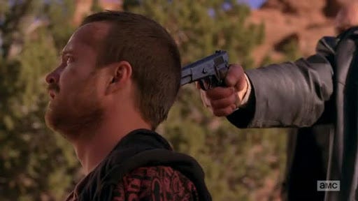 CinemaGrids on X: An iconic image from BREAKING BAD s.5 ep. 14, Ozymandias,  the best hour of TV ever made (wr. Moira Walley-Beckett, dir. Rian Johnson),  and a depiction of the broken