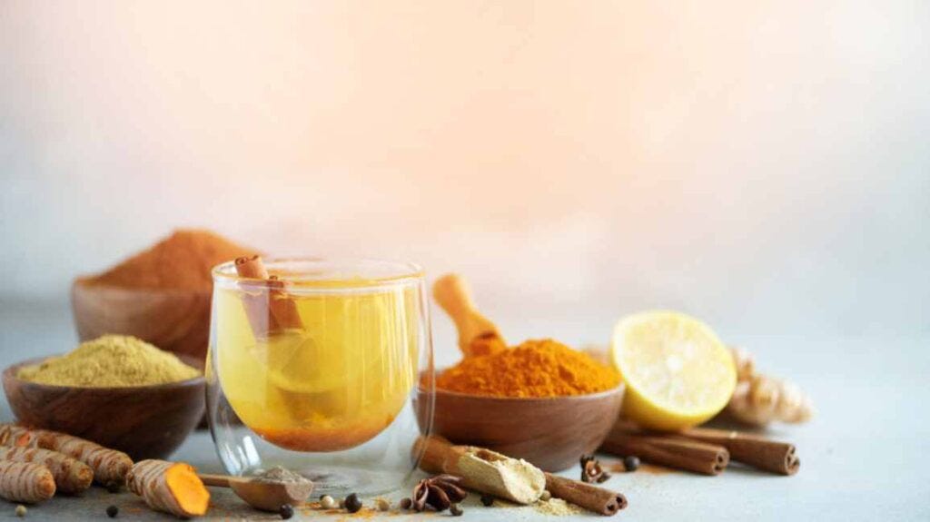 Magnesium Vitamin D Turmeric Ginger and Ashwagandha Lemonade by