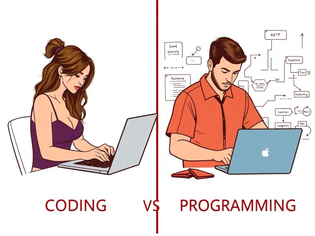 Programming vs Coding: Why They’re Not the Same | by Shantun Parmar ...