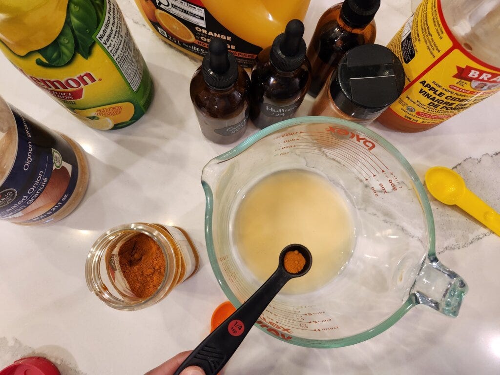 Quick Fire Cider Recipe (Fast Immune Boost When You’re Out of the Real Stuff)