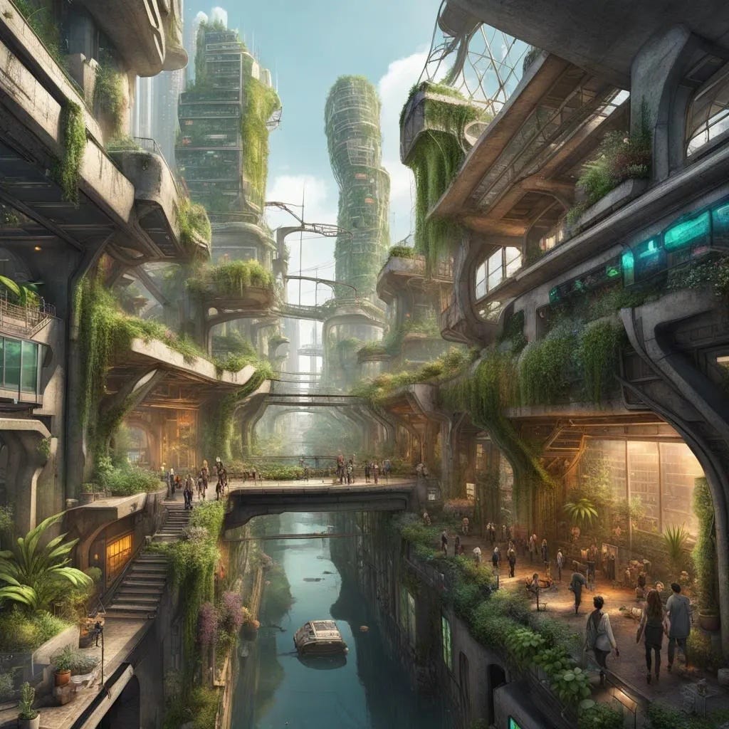 Enter The Solarpunks. A Brighter and Greener Future, by Governology, Oct,  2023