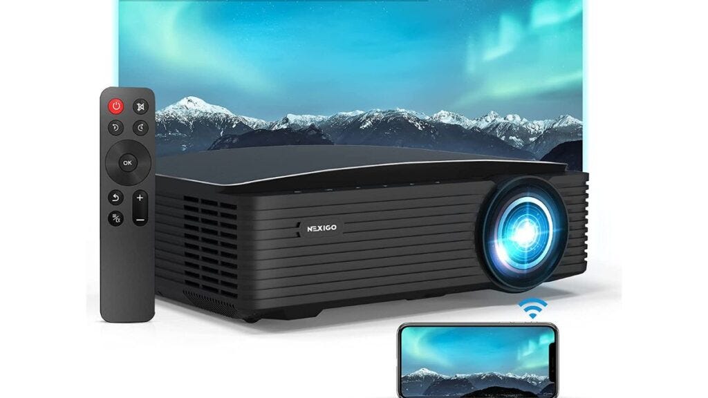 Best budget portable projectors NexiGo PJ20