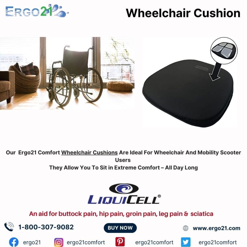 Best Wheelchair Cushion to Prevent Pressure Sores?, by Ergo21