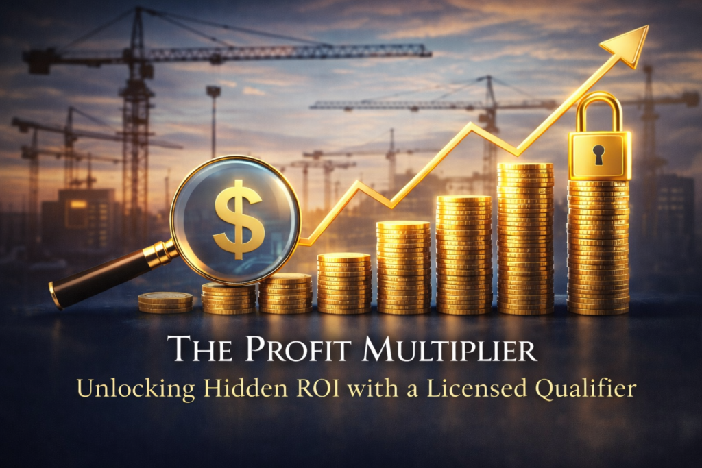 The Profit Multiplier: Unlocking Hidden ROI with a Licensed Qualifier — Contractor Qualifier…