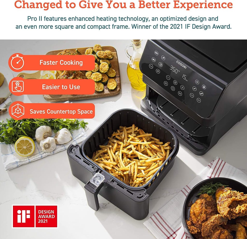 COSORI Air Fryer Showdown TurboBlaze 6.0Quart vs. Air Fryer Oven Pro