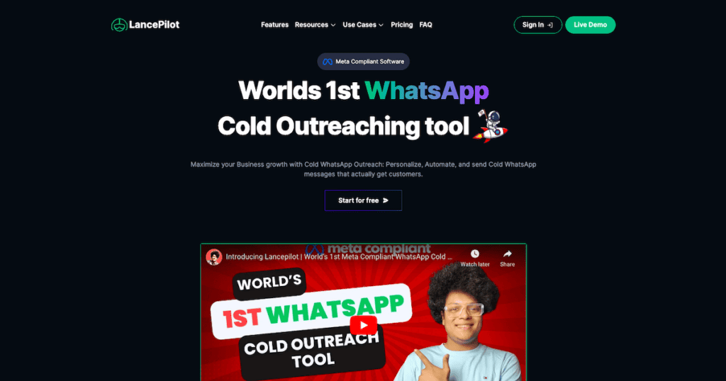 Lancepilot Whatsapp Marketing Tool: Boost Your Business Outreach