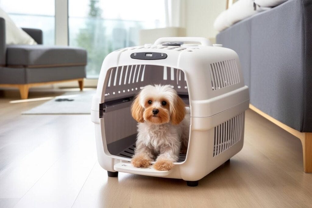 How to Crate Train an Older Dog 7 Easy Steps by reddy swapna Feb